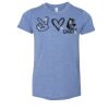 3413Y Youth Extra Soft Tri-blend Tee Thumbnail